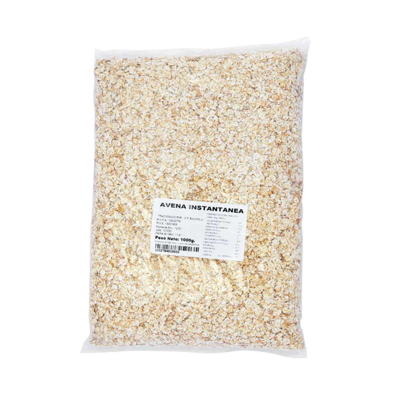Avena Arrollada Instantanea - Bolsa De 1 Kg - Fraccionada