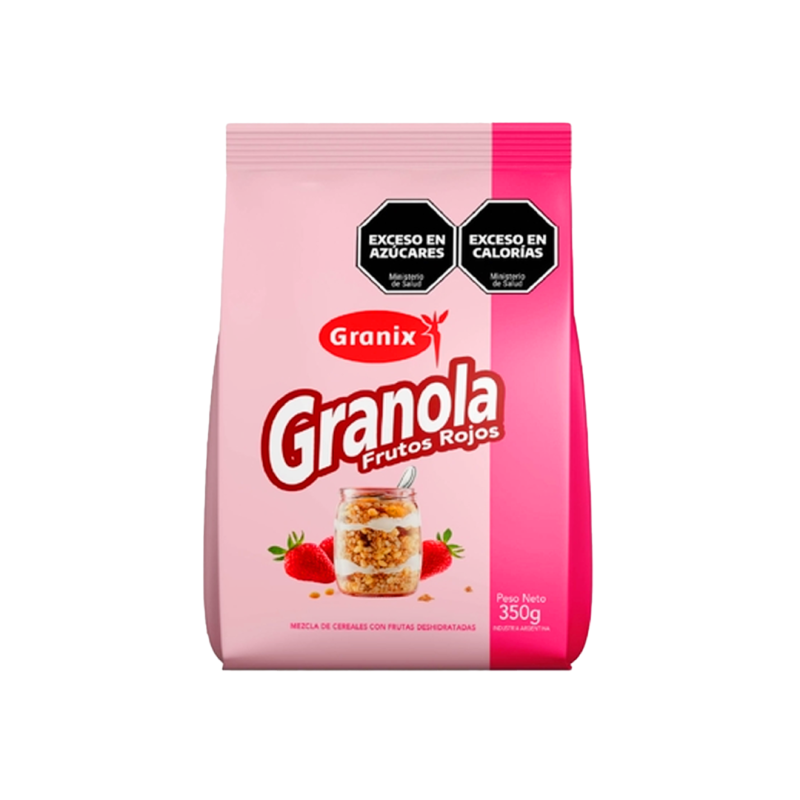 Granola Crocante Frutos Rojos - Granix - Bolsa De 1 Kg - Fraccionada