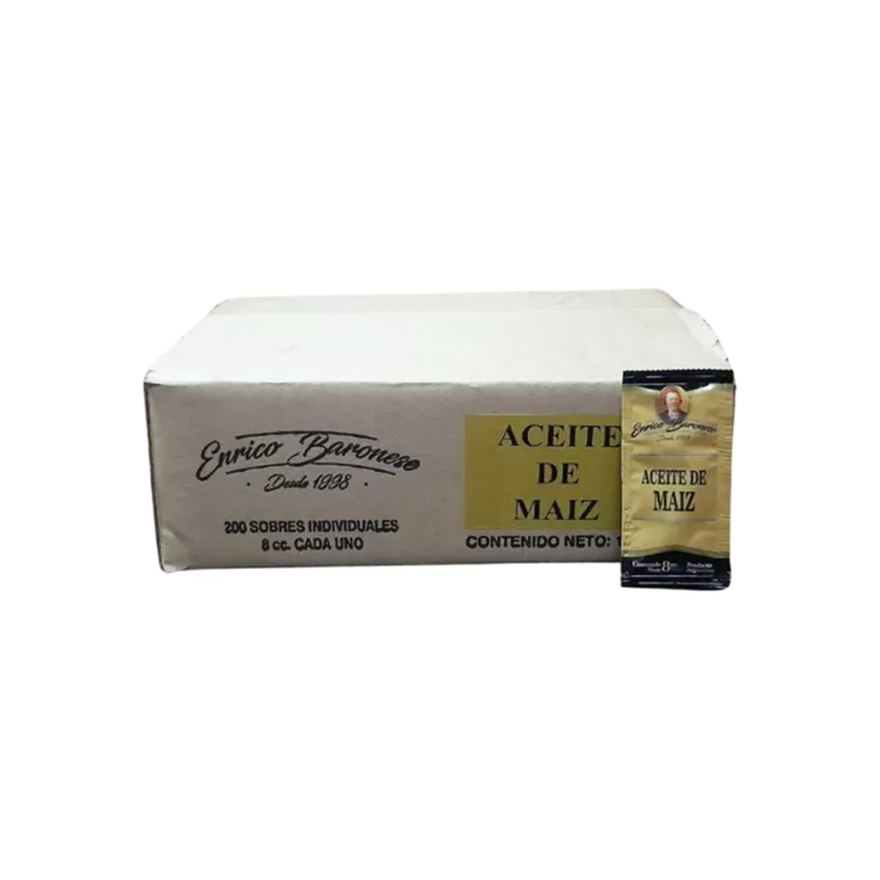 Aceite De Maiz 8Cc X 200 Unid - Enrico Baronese