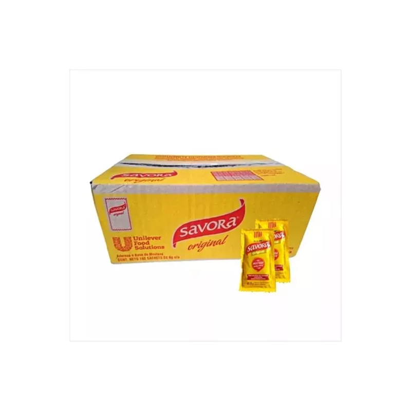 Mostaza Savora 196 X 8 Grs Sobrecitos
