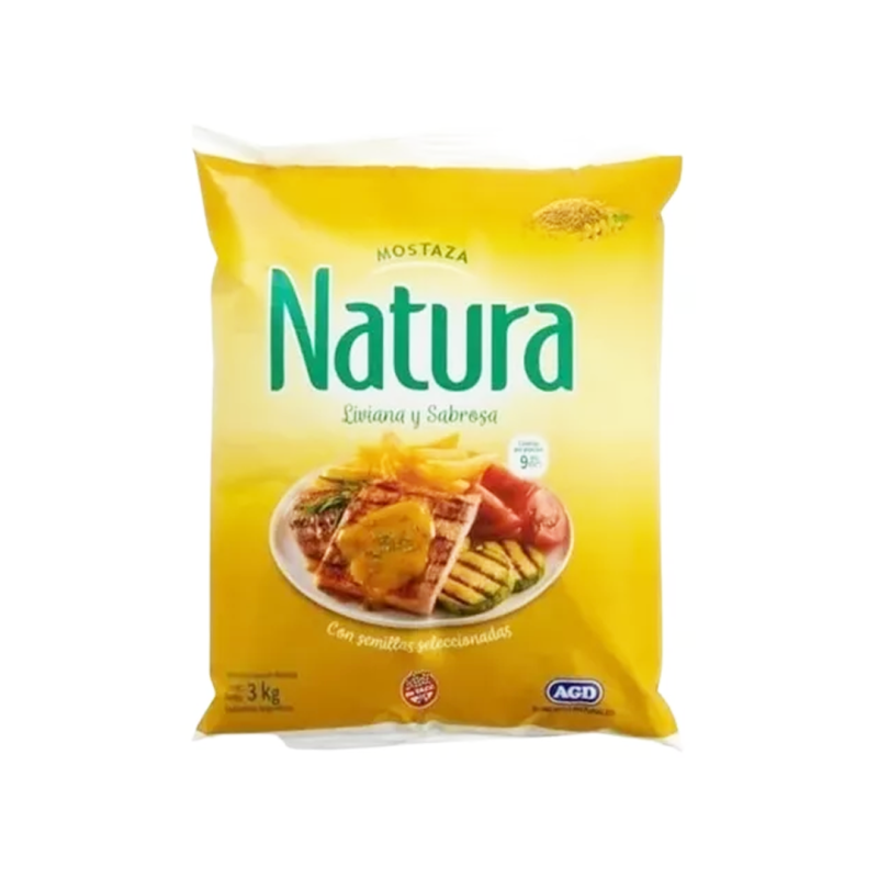 Mostaza Natura X 3 Kg