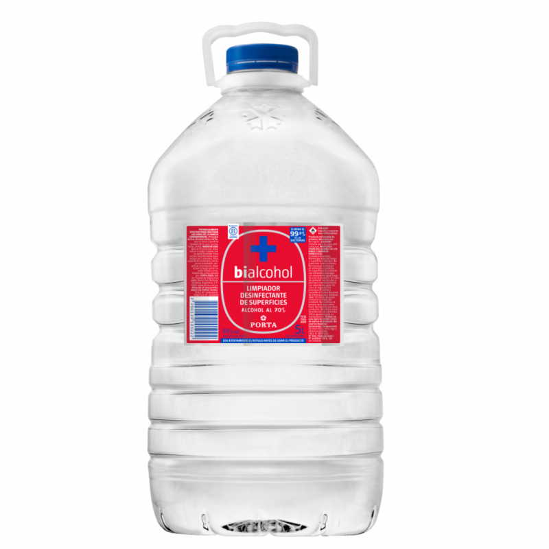 Bialcohol 70º Desinfeccion - Bidon X 5 Lts