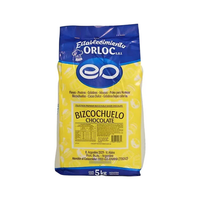 Bizcochuelo De Naranja X 5 Kgs - Orloc