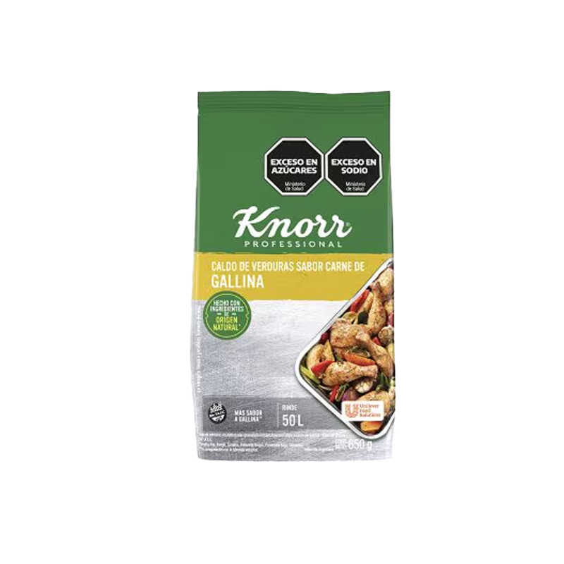 Caldo Gallina Granulado Knorr X 650 Grs