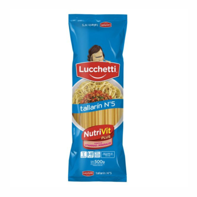 Fideos Tallarines - Lucchetti - Paquete 500 Gr.