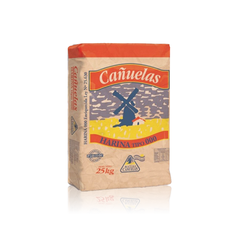 Harina Cañuelas 000 - Bolsa De 25 Kg.