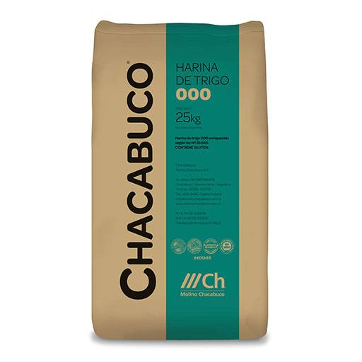 Harina Chacabuco 000 - Bolsa De 25 Kg.
