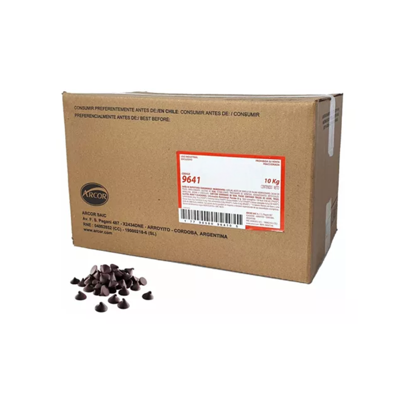 Drops Gotas De Chocolate Semi Amargo Aguila Cod.9641 ((( Caja De 10 Kg )))
