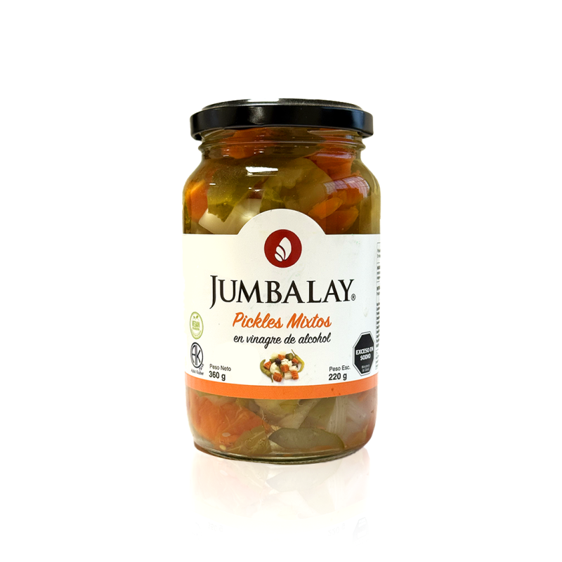 Pickles En Vinagre - Jumbalay - Frasco X 360 G
