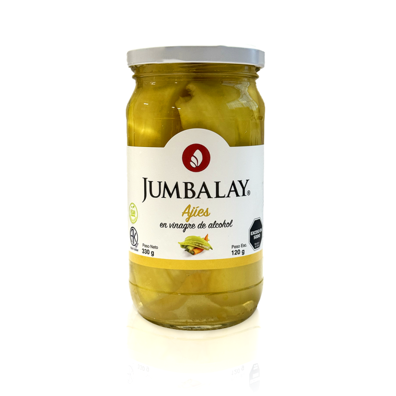 Ajies En Vinagre - Jumbalay - Frasco X 330 G