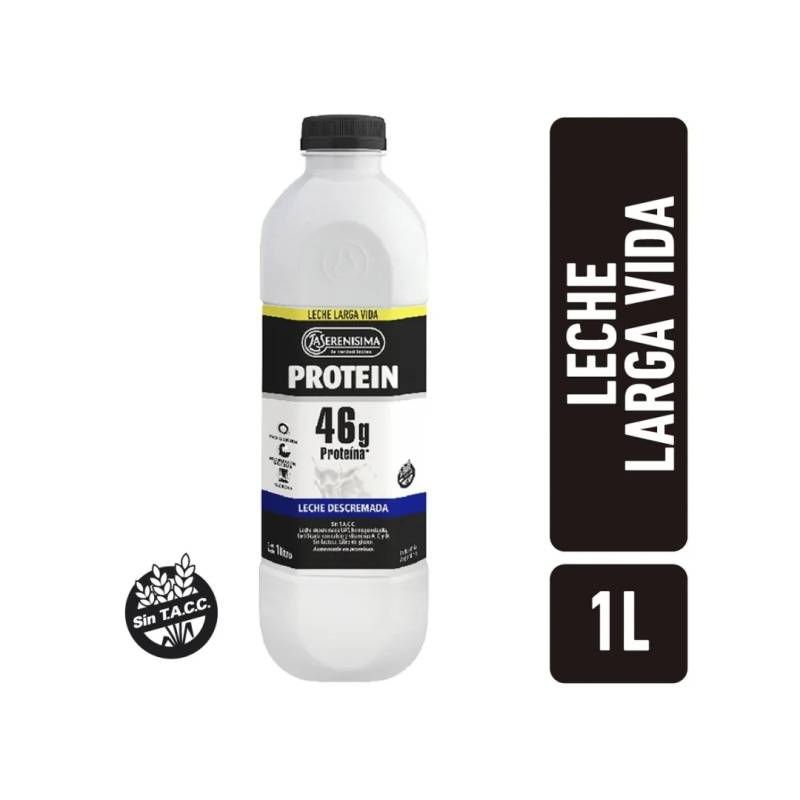 Leche Protein X 1 Lt - La Serenisima (Pack X 6 Unid)
