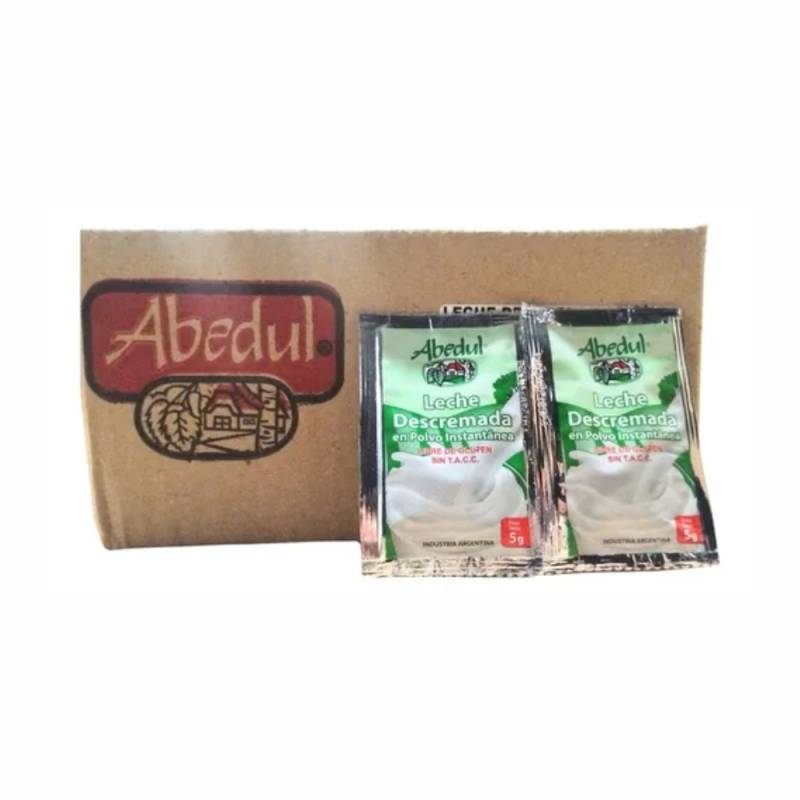 Leche En Polvo Descremada X 5 Gr. - Abedul (( Caja X 100 Unid ))
