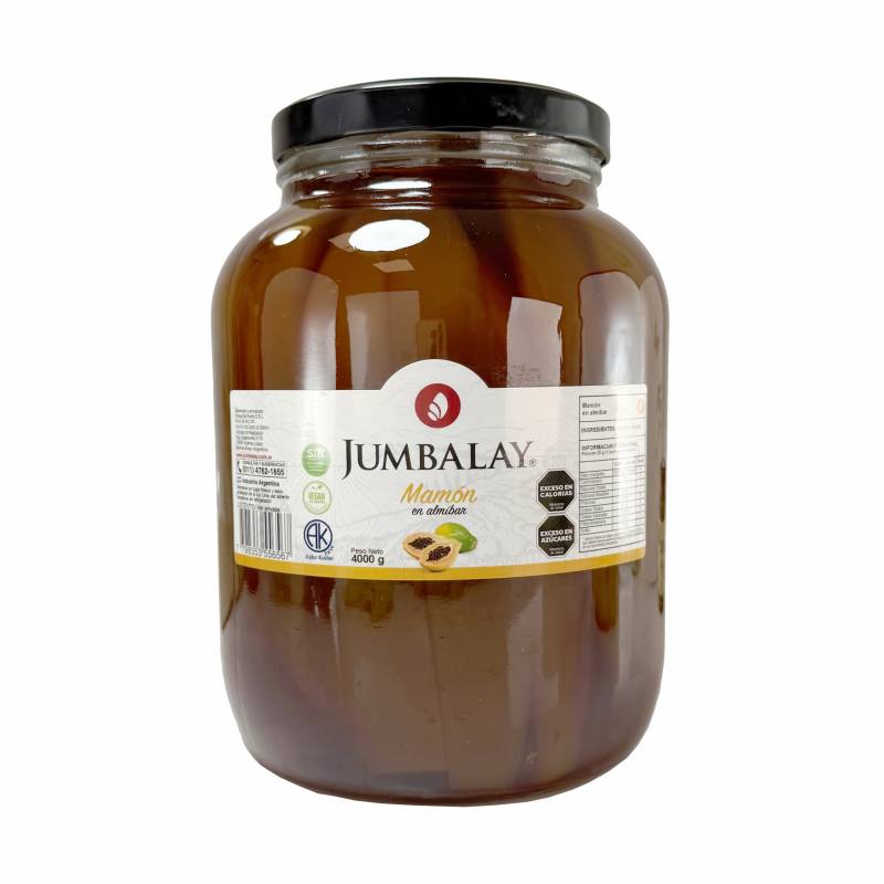 Mamon En Almibar - Jumbalay - Frasco X 4000 G