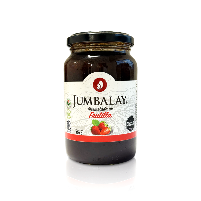 Mermelada De Frutilla - Jumbalay - Frasco X 450 G