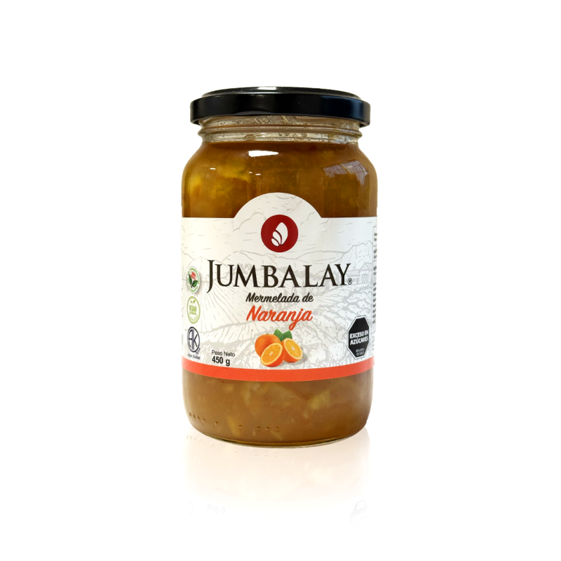 Mermelada De Naranja - Jumbalay - Frasco X 450 G
