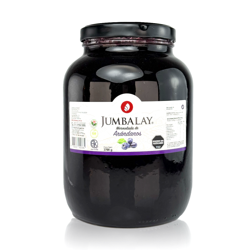 Mermelada De Arandanos - Jumbalay - Frasco X 4000 G
