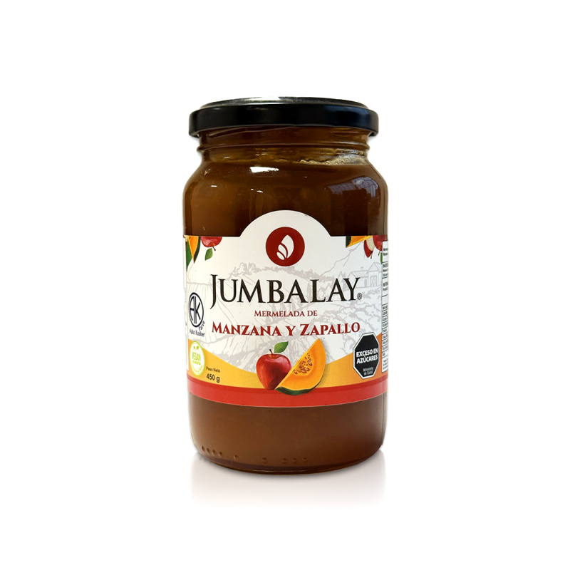 Mermelada De Manzana Y Zapallo - Jumbalay - Frasco X 450 G