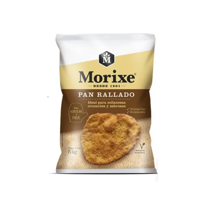 Pan Rallado X 5 Kg - Morixe
