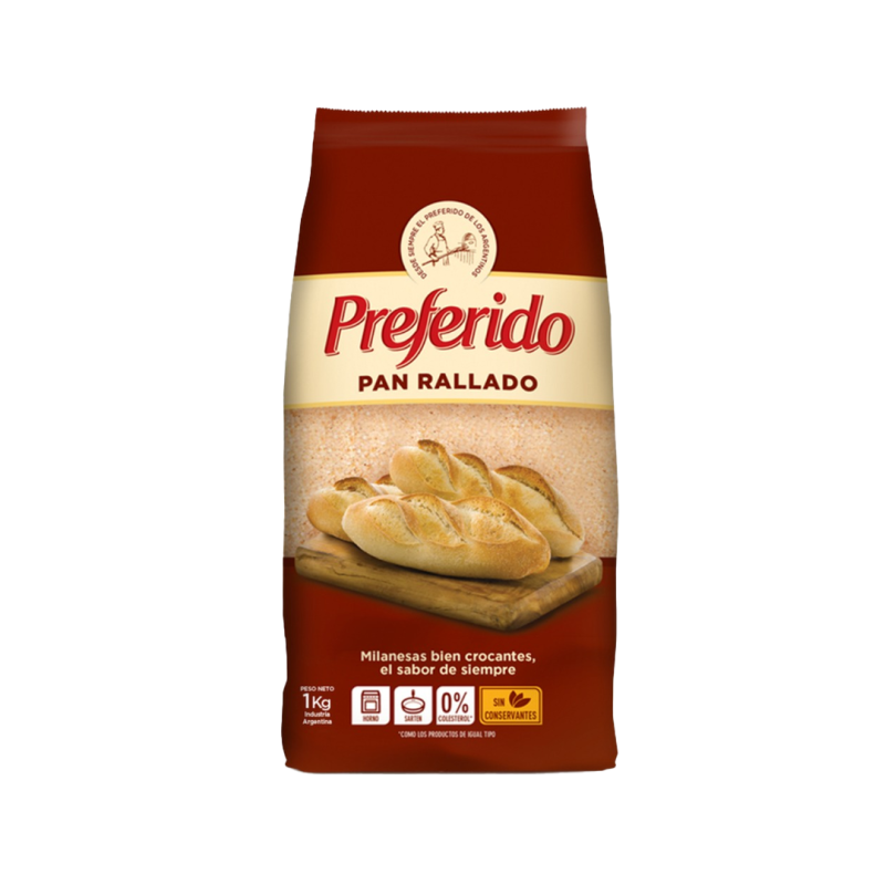 Pan Rallado X 1 Kg - Preferido