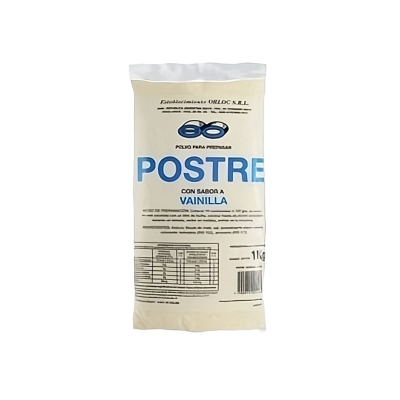 Postre Vainilla X 1 Kg - Orloc