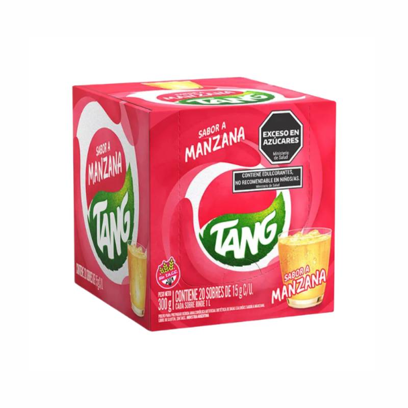 Jugo Tang Sabor Manzana X 300 Grs - *(Caja 20 Sobres X 15 Grs)*