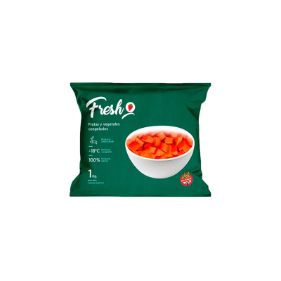 Zanahoria Cubeteada - Iqf - Fresh - Bolsa X 1 Kg