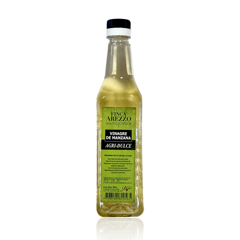 Vinagre De Manzana -500Cc- Pet - Finca Arezzo