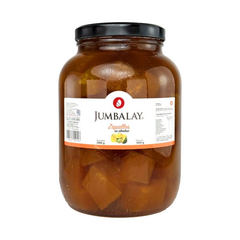 Zapallos En Almibar - Jumbalay - Frasco X 3000 G