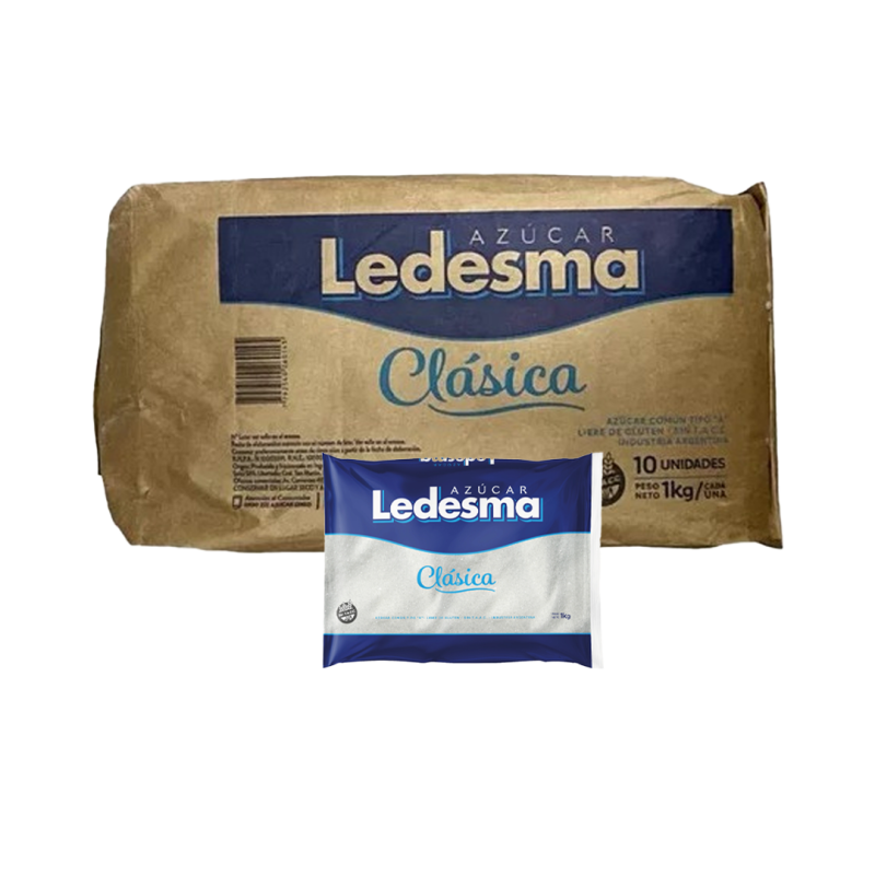 Azucar X 1 Kg - Ledesma (( Pack X 10 Unid ))