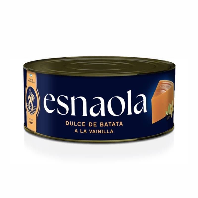 Dulce De Batata / Vainilla - Esnaola - Lata X 5 Kg