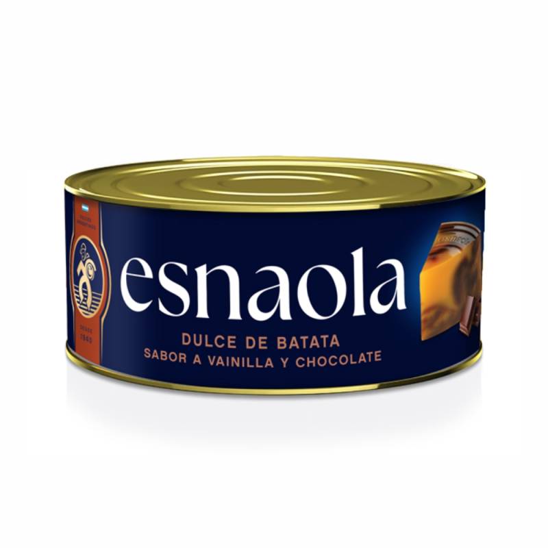 Dulce De Batata / Vainilla C/Cacao - Esnaola - Lata X 5 Kg