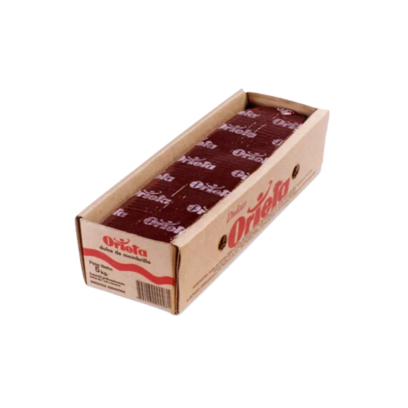 Dulce De Membrillo - Orieta - Cajon X 5 Kg