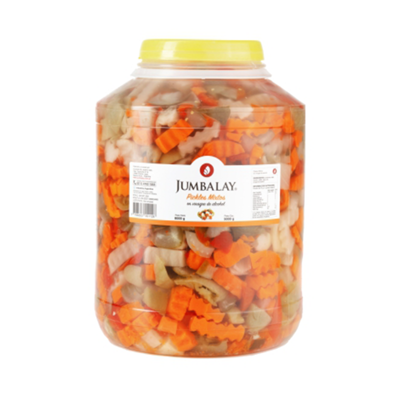 Pickles En Vinagre - Bidón 5 Kg.