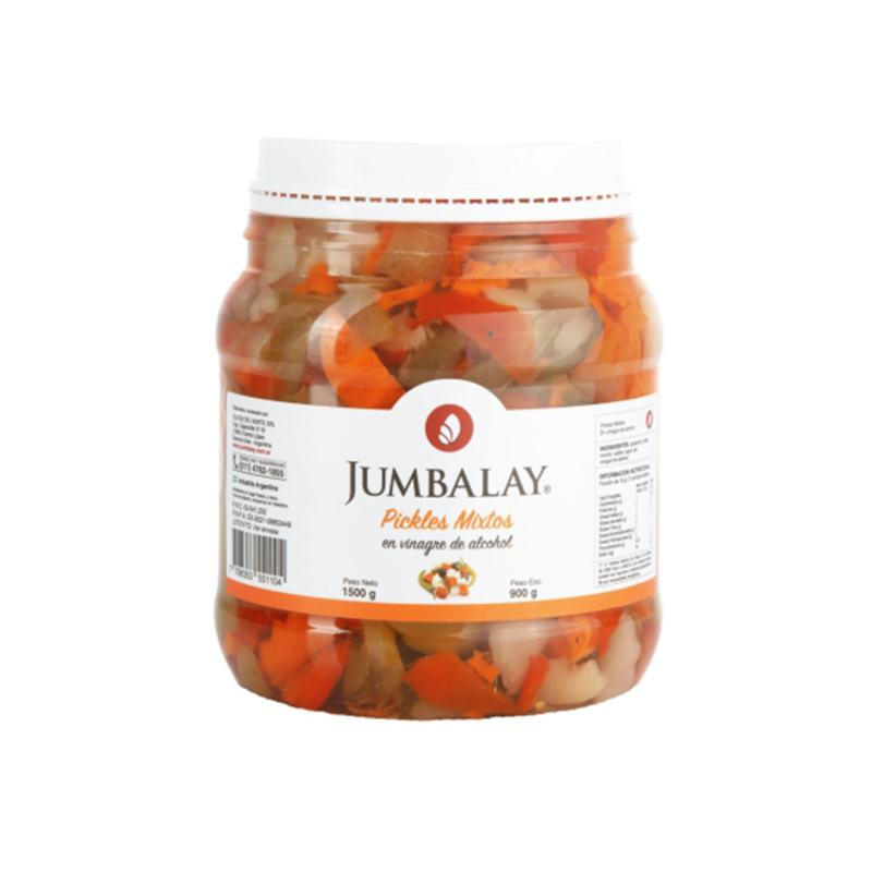 Pickles En Vinagre - Bidón 1 Kg.
