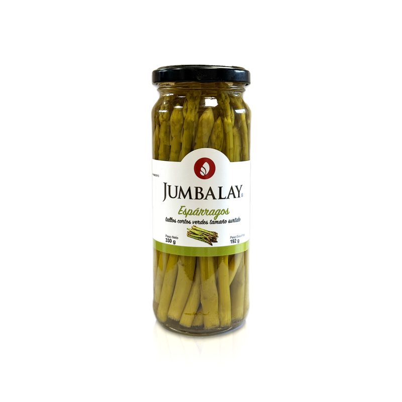 Esparragos Verdes - Frasco 330 Gr - Jumbalay