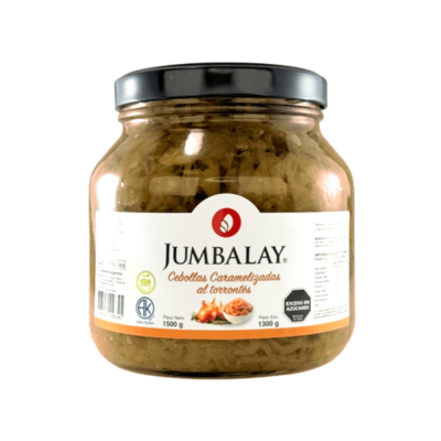 Cebollas Caramelizadas - Jumbalay - Frasco  1,5 Kg.