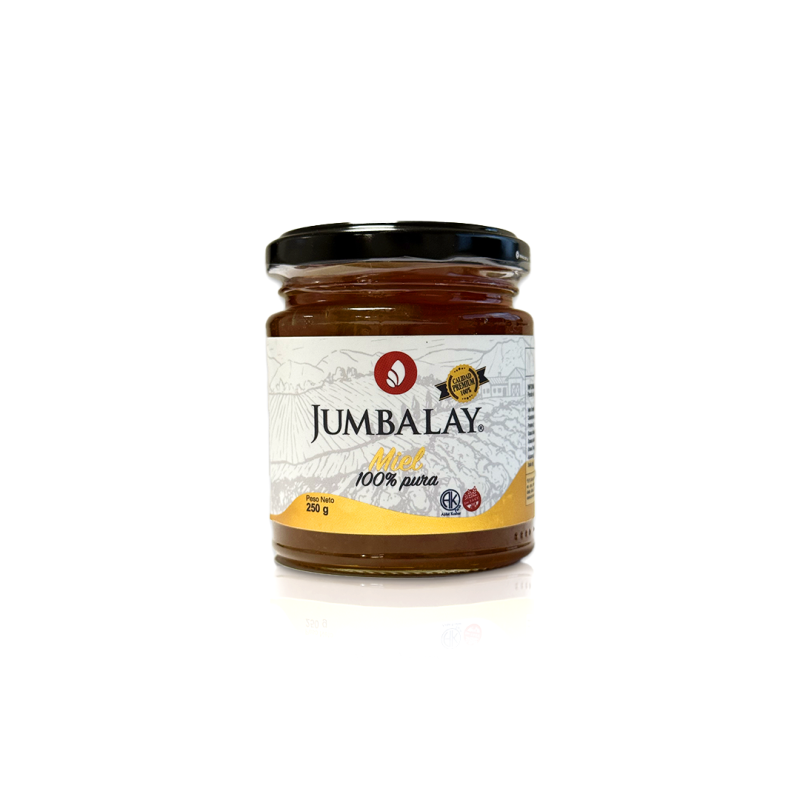 Miel Natural De Abejas - Jumbalay - Frasco X 250 Grs