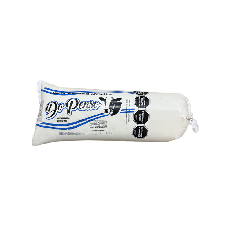 Muzzarella Do Penso X 5 Kgs (Cilindro)