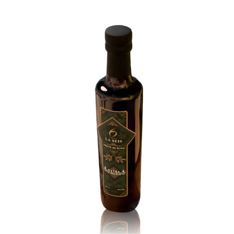 Aceite De Oliva Extra Virgen - Finca La Seis - Botella Vidrio 500 Cm3.