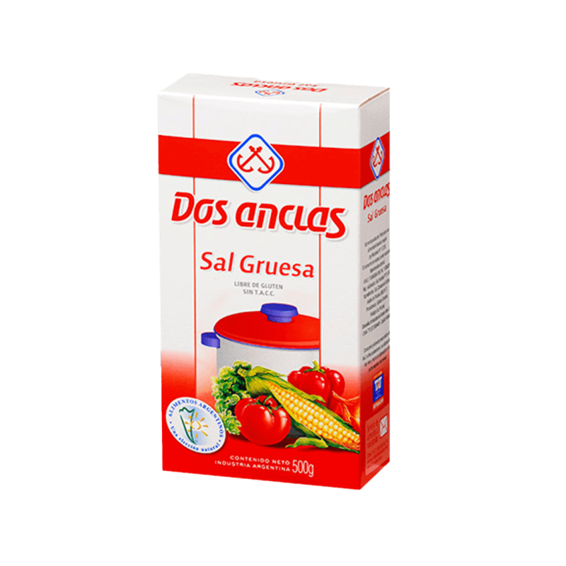 Sal Gruesa - Paquete 500 G. - Dos Anclas