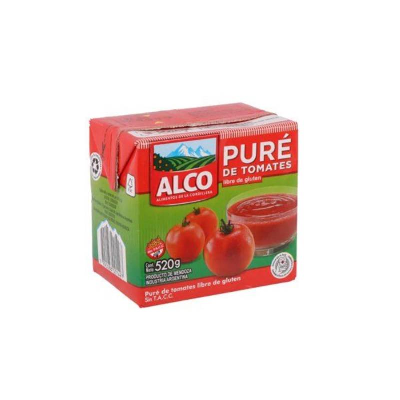 Pure De Tomates X 520 G - Alco ((Caja X 12 U))