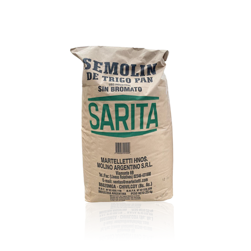Semolin Sarita - Bolsa De 25 Kg.