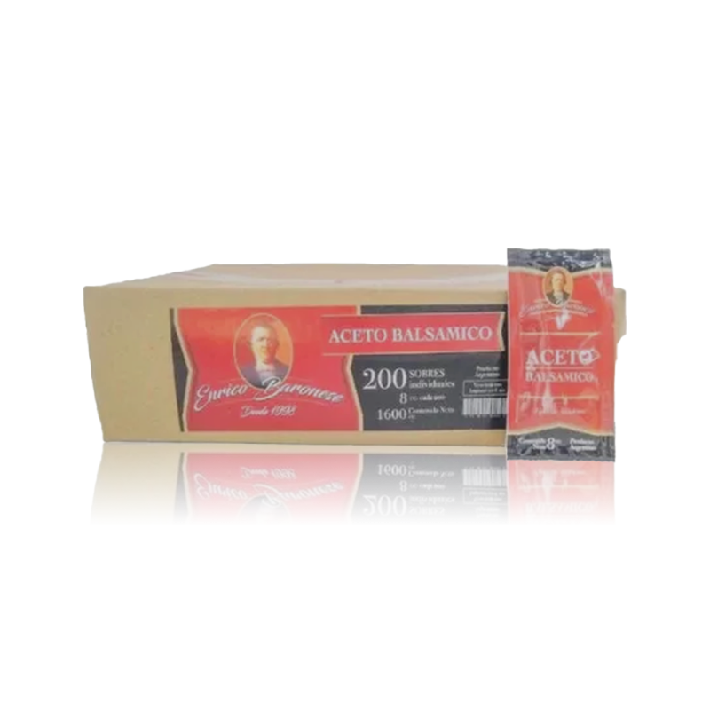 Salsa De Soja - 200 Sobres X 8Cc - Enrico Baronese