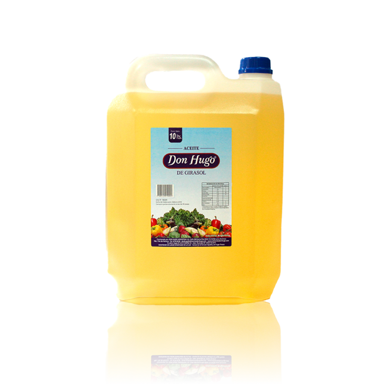 Aceite X 10 Litros Don Hugo Girasol