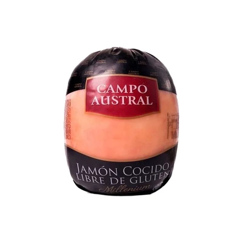 Jamon Cocido Natural Cerdo Millenium - Campo Austral