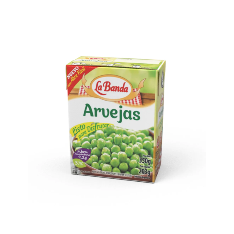 Arvejas Secas Rem. De 350 Grs.. - La Banda