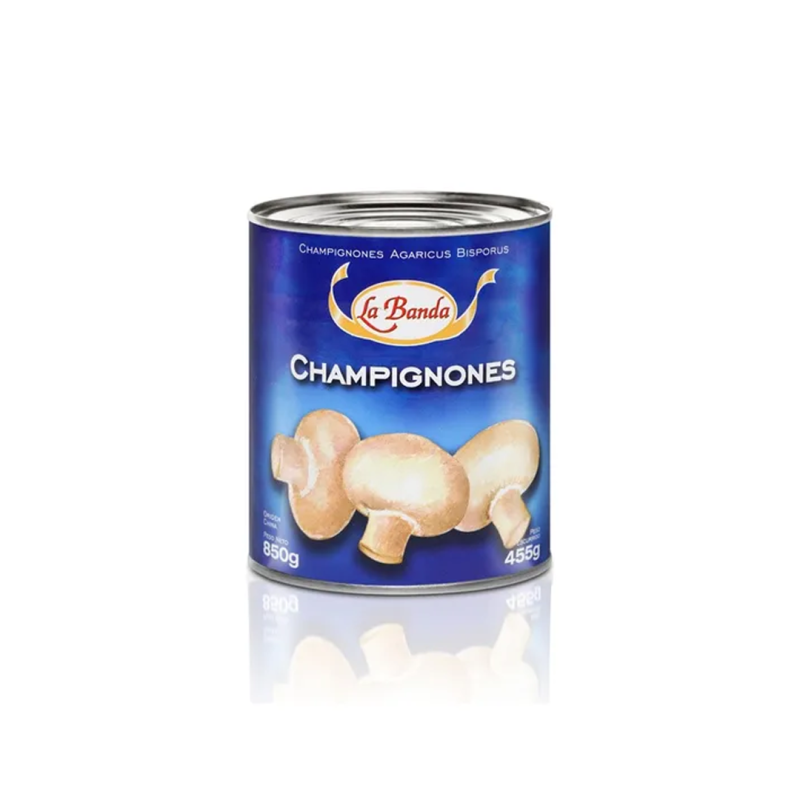 Champiñones Enteros 850 Grs. - La Banda