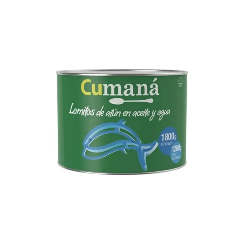Atún Lomito Agua 1800 Grs - Cumaná