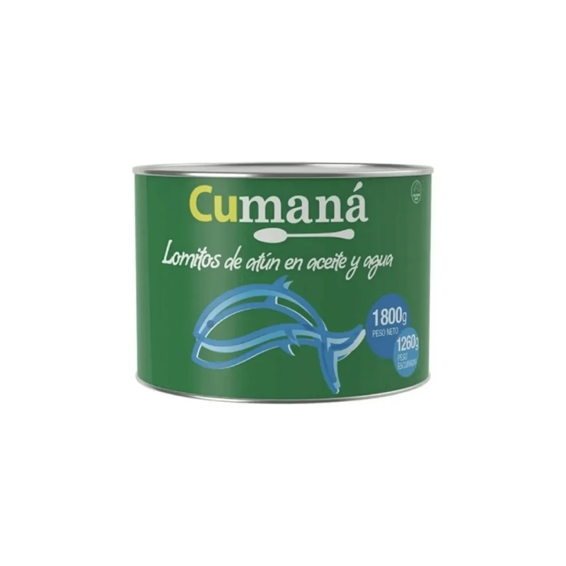 Atún Lomito En Aceite 1800 Grs - Cumaná