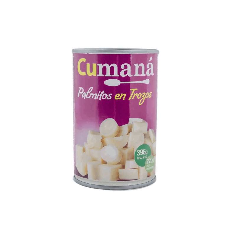 Palmitos Trozos 400 Grs. - Cumana